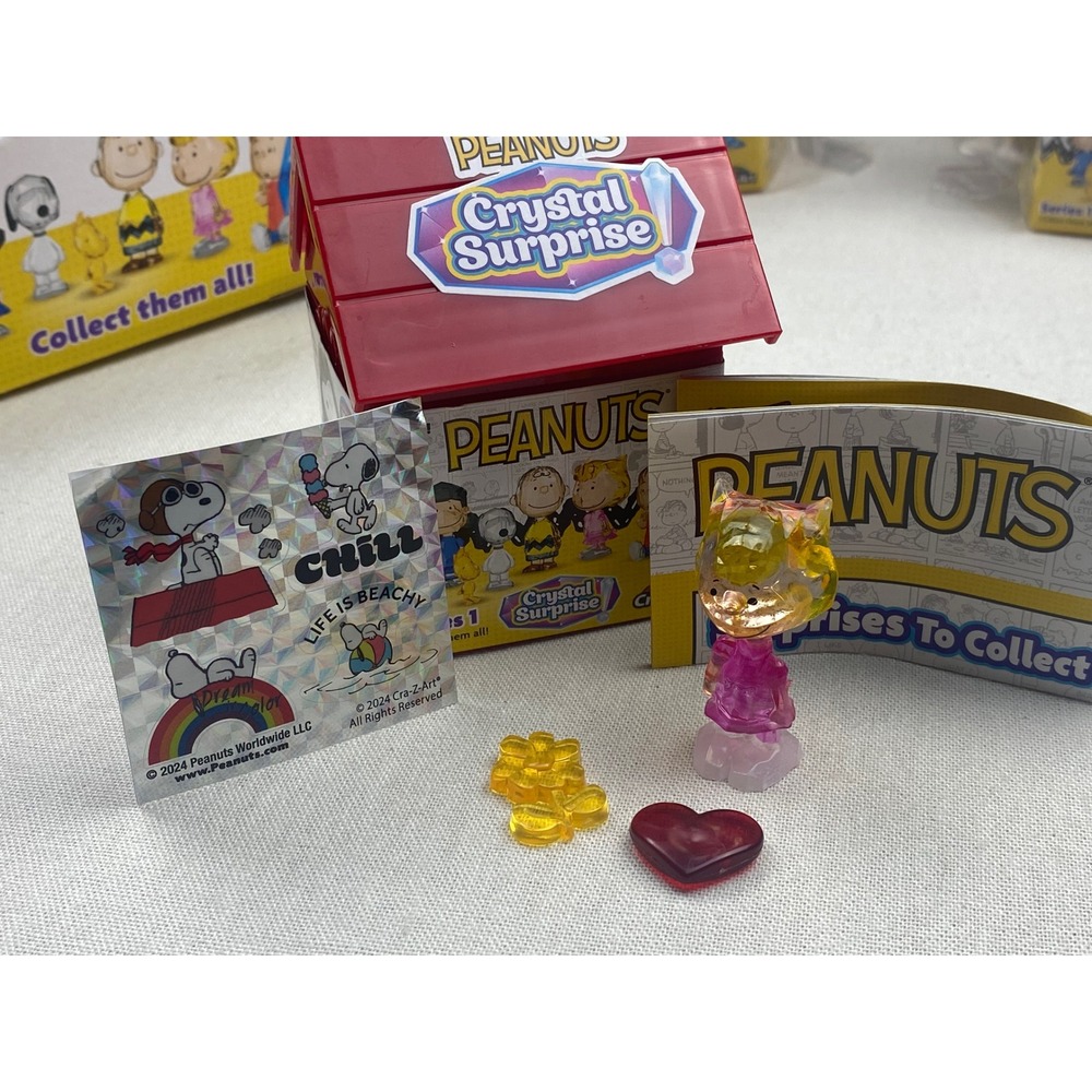 Peanuts Crystal Surprise Series 1 Sally Brown Figure Cra-Z-Art Blind Box New